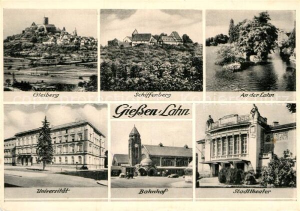 Giessen Lahn Gleiberg Schiffenberg Lahnpartie Univer