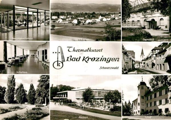 Bad Krozingen Bewegungsbad Panorama Thermalbad Kurhau