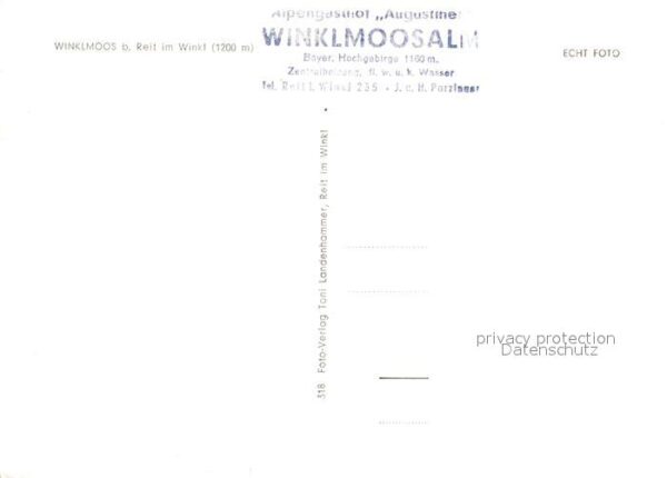 Winklmoos Winkelmoos Reit im Winkl Sessellift Augustiner Alm – Bild 2