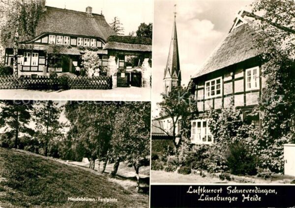 Schneverdingen Heideblüten Festplatz Kirche
