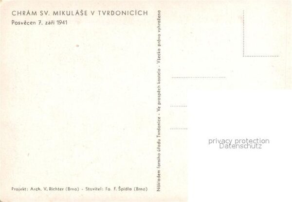 Posvecen Chram Sv Mikulase v Tvrdonicich – Bild 2