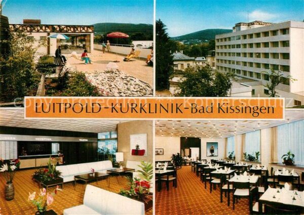 Bad Kissingen Luitpold Kurklinik Speisesaal