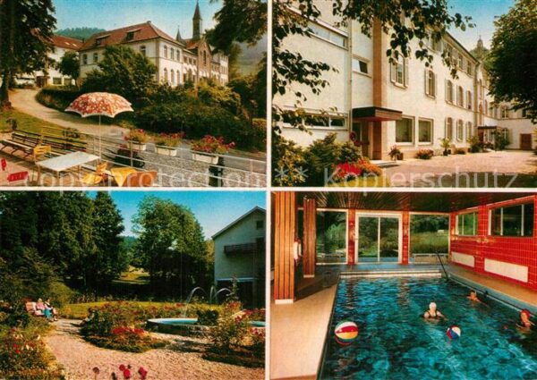 Neusatzeck Josef Bäder Haus Park Hallenbad