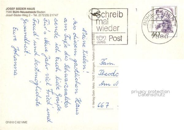 Neusatzeck Josef Bäder Haus Park Hallenbad – Bild 2