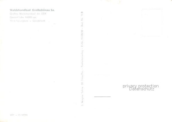Grossschoenau Sachsen Waldstrandbad – Bild 2