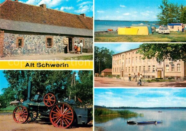 Alt Schwerin Agrarhist Museum Katenwohnung Alte Loko