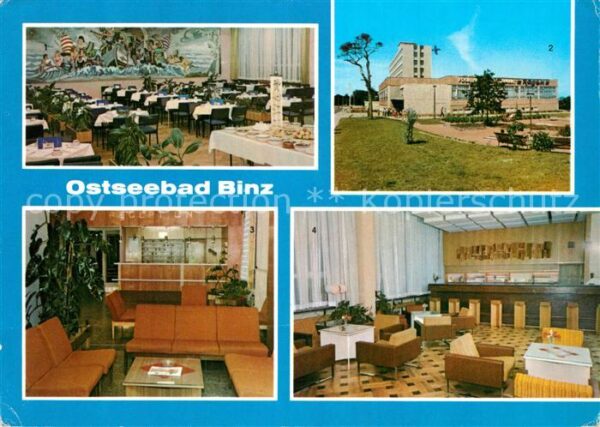 Binz Ruegen FDGB Urlauberrestaurant Rügen Kl Speise