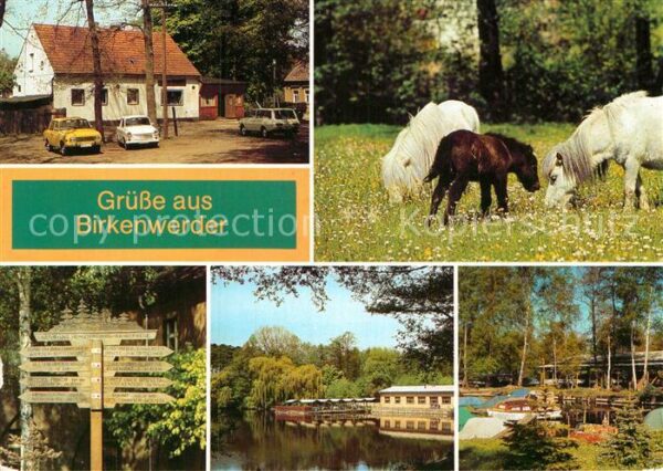 Birkenwerder HOG Briesekrug Ponyzucht Wanderwegweise