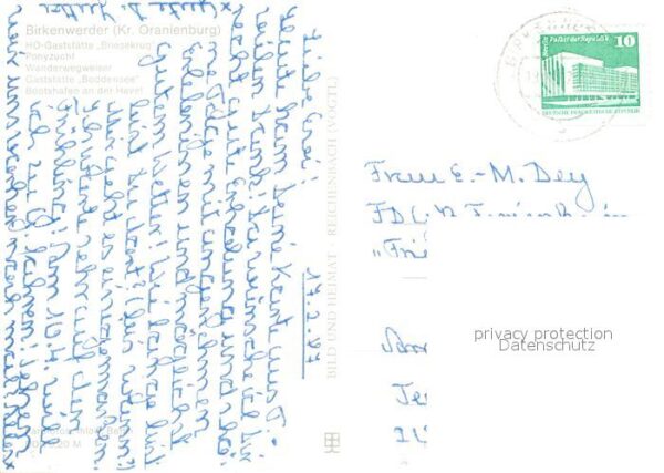Birkenwerder HOG Briesekrug Ponyzucht Wanderwegweise – Bild 2