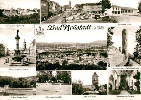 Bad Neustadt Salzburg Stadthalle Marktbrunnen Stadtm