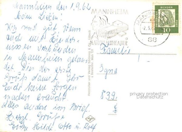 Mannheim Bauwerke Teilansichten – Bild 2