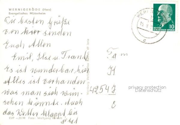 Wernigerode Harz Ev Mütterheim – Bild 2