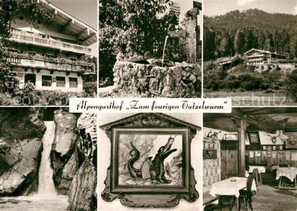 Bayrischzell Alpengasthof Zum feurigen Tatzelwurm Ga