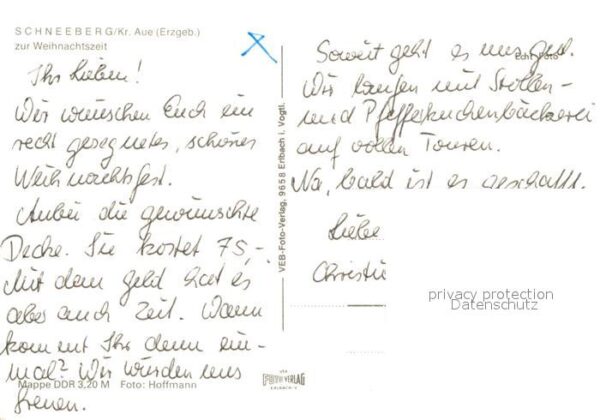 Schneeberg Erzgebirge zur Weihnachtszeit – Bild 2