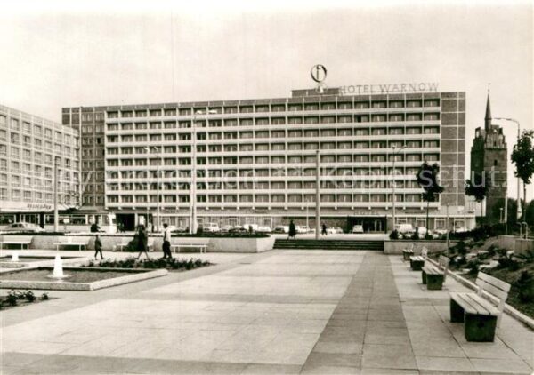 Rostock Interhotel Warnow mit Kröpeliner Tor