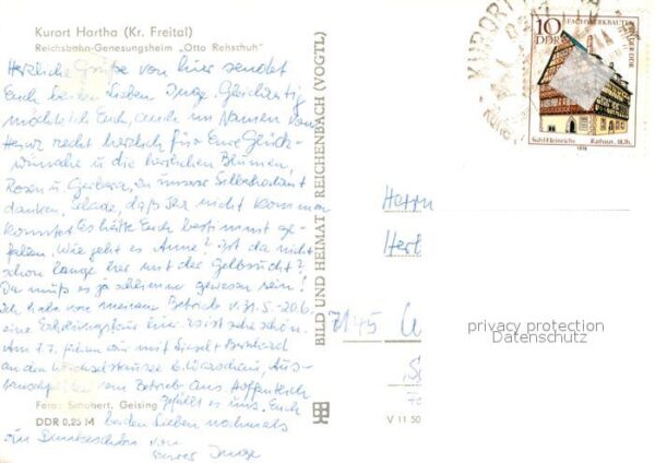 Hartha Tharandt Reichsbahn Genesungsheim Otto Rehschuh – Bild 2