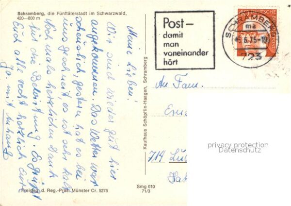 Schramberg Fünftälerstadt Fliegeraufnahme – Bild 2