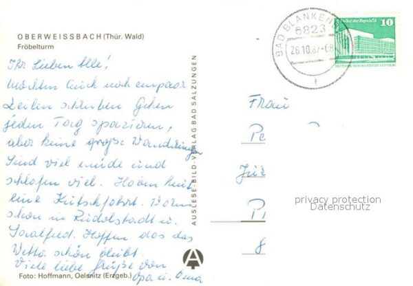 Oberweissbach Fröbelturm – Bild 2