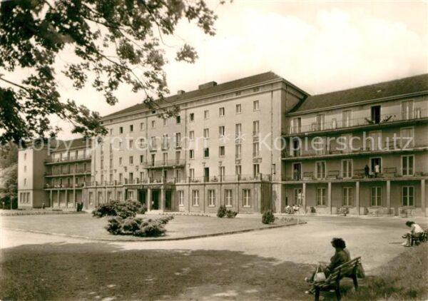 Friedrichroda FDGB Erholungsheim Walter Ulbricht