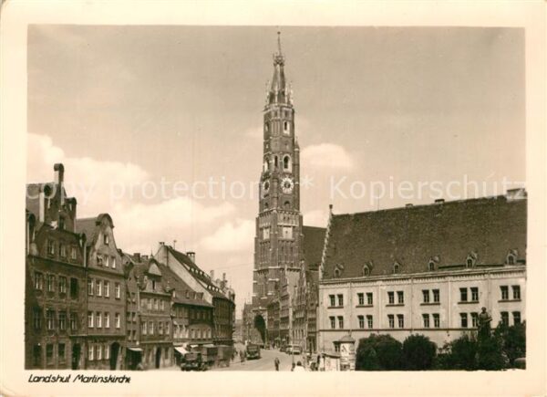 Landshut Isar Martinskirche