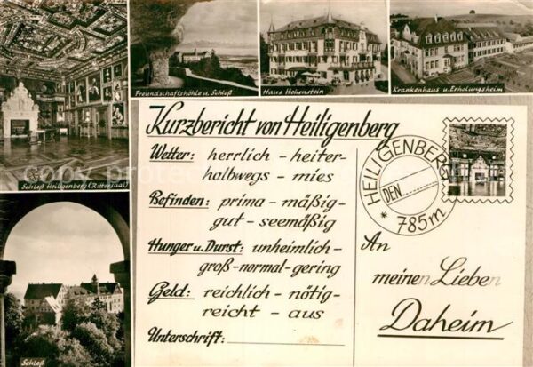 Heiligenberg Baden Schloss Heiligenberg Rittersaal Freunds