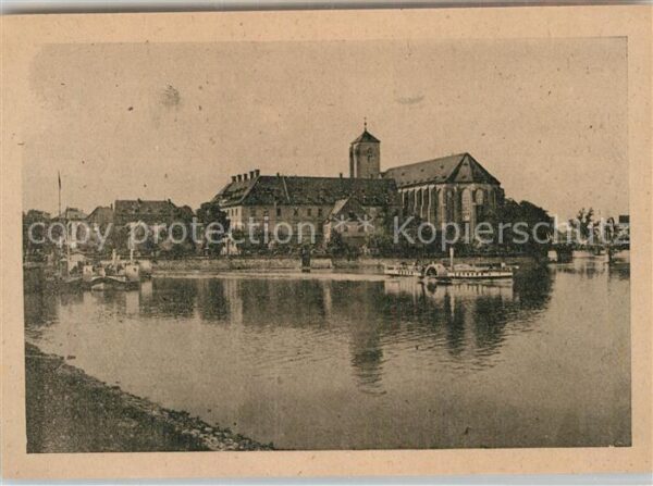 Breslau Niederschlesien Sandinsel Kirche
