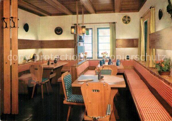 Sosa Erzgebirge Restaurant Köhlerhütte innen