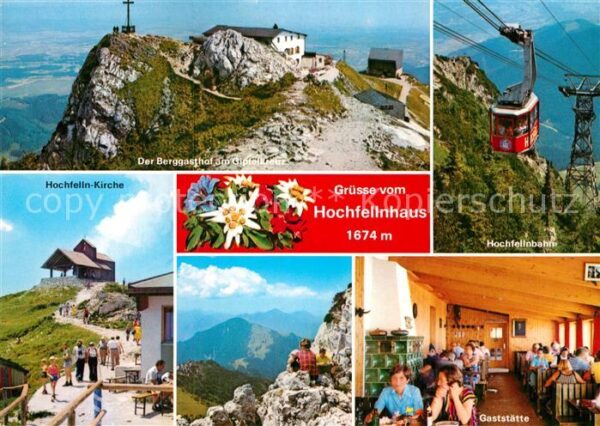 Hochfellnhaus Bergstation Hochfellnbahn Restaurant Ki