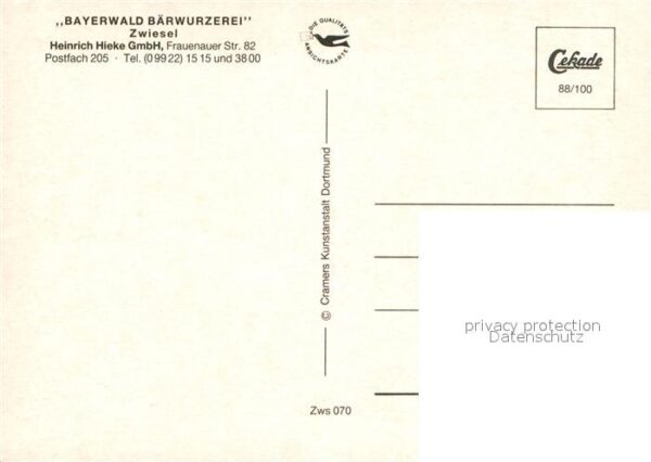 Zwiesel Niederbayern Bayerwald Bärwurzerei – Bild 2