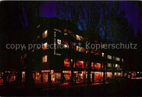Bad Pyrmont Hotel Bad Pyrmonter Hof bei Nacht