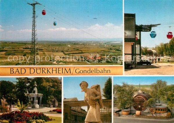 Bad Duerkheim Gondelbahn  Winzer-Denkmal
