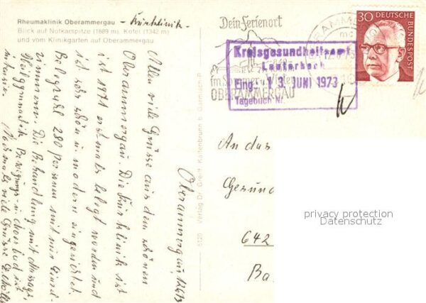 Oberammergau Rheumaklinik Notkarspitze Kofel – Bild 2