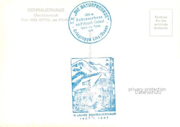 Spital Pyhrn Rohrauerhaus mit Gr. Pyhrgas Gipfelkreu – Bild 2