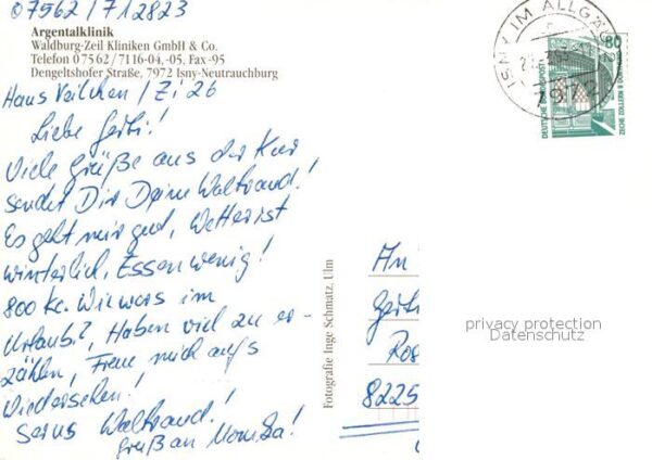 Neutrauchburg Argentaklinik Kühe Fliegeraufnahme – Bild 2