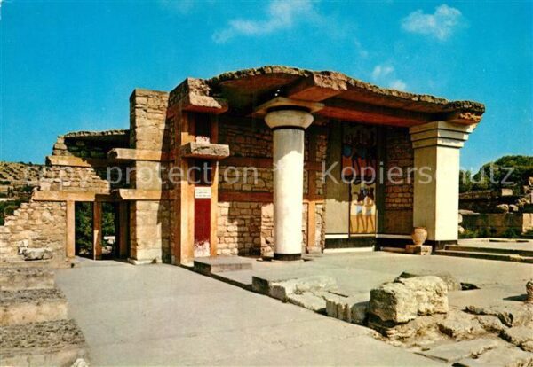 Kreta Crete Knossos südlicher Porticus