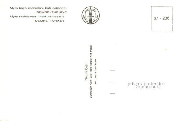 Myra Demre Rocktomps – Bild 2