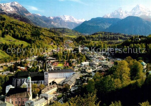 Berchtesgaden Fliegeraufnahme mit steinernem Meer und