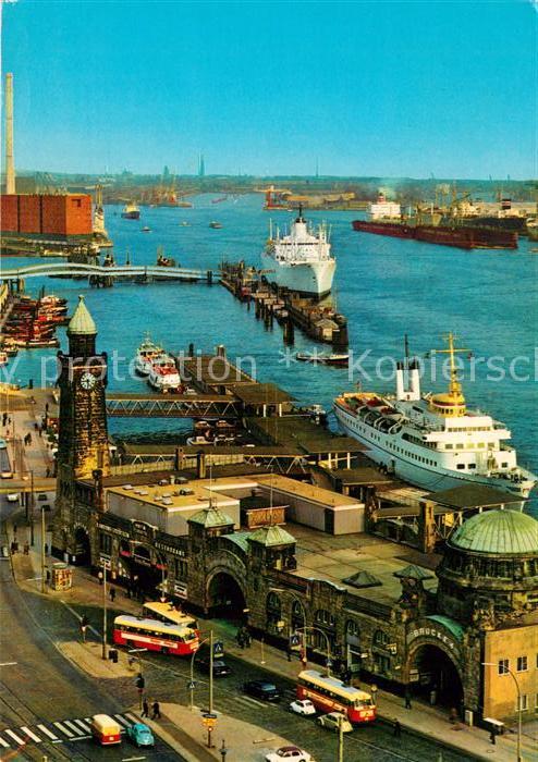 Hamburg St. Pauli Landungsbrücken