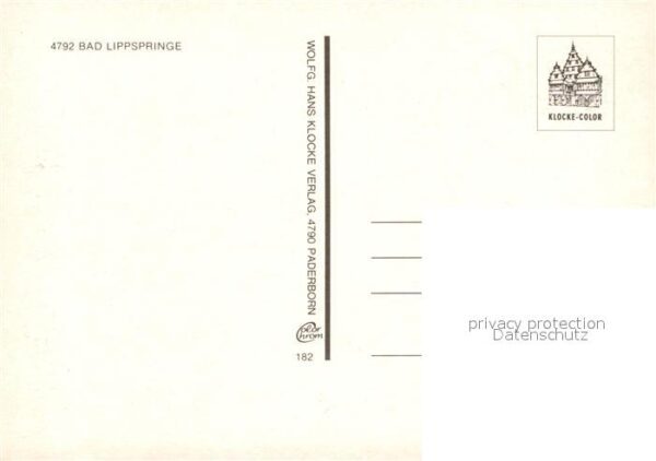 Bad Lippspringe Kurhaus Kurhotel Kurwald Schäfer-Denkma – Bild 2