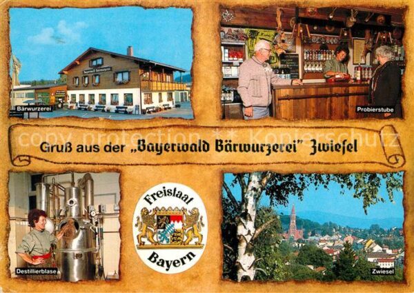Zwiesel Niederbayern Bayerwald Bärwurzerei Destillierblase P