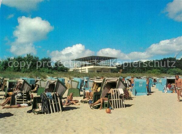 Baabe Ostseebad Ruegen Strand Restaurant Inselparadies