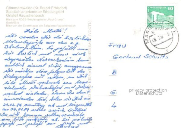 Rauschenbach Caemmerswalde Erholungsheim Paul Gruner – Bild 2