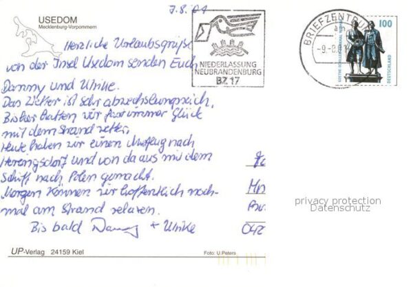 Heringsdorf Ostseebad Usedom Fliegeraufnahme mit Strand und Seebrück – Bild 2