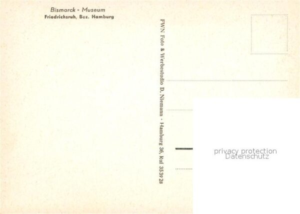 Friedrichsruh Hamburg Bismarck Museum Fachwerk – Bild 2