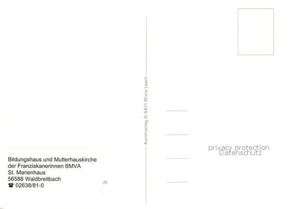 Waldbreitbach Wied Bildungshaus und Mutterhauskirche – Bild 2
