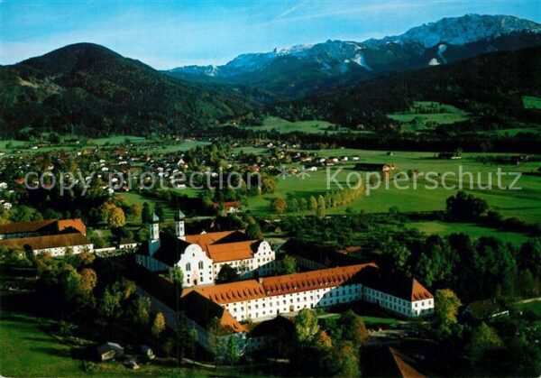 Benediktbeuern Fliegeraufnahme Kloster