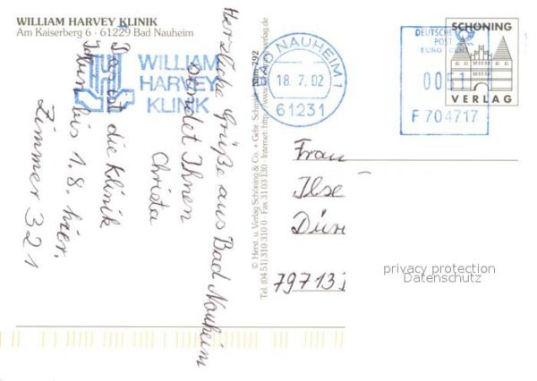 Bad Nauheim William Harvey Klinik Schwimmbad – Bild 2