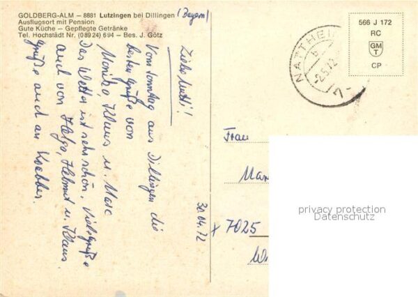 Lutzingen Goldenberg Alm – Bild 2