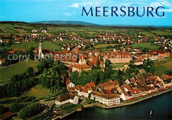 Meersburg Bodensee Fliegeraufnahme