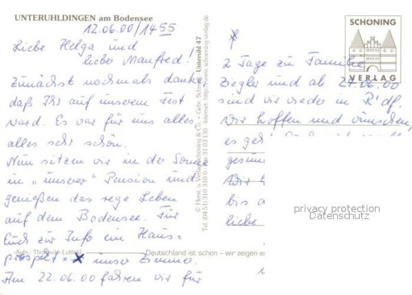Unteruhldingen Fliegeraufnahme mit Hafen – Bild 2